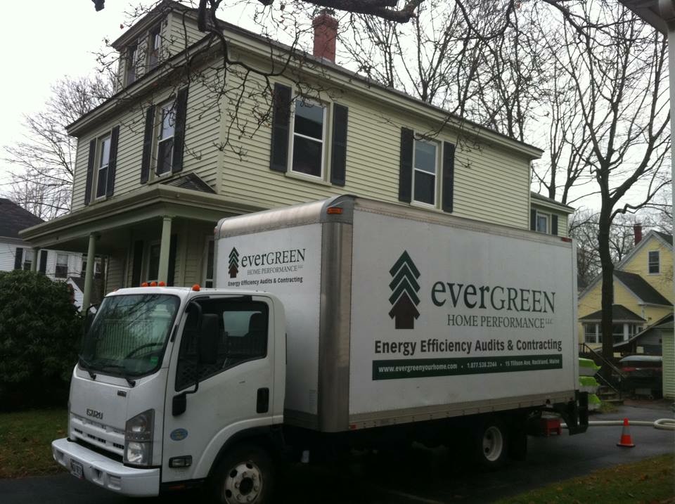 19th Century Deering Center Home, project, case study, evergreen home performance, air leak, air sealing, insulation