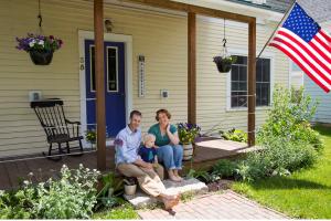 These Brooks, Maine homeowners chose solar installations to generate enery sustainably, and added insulation and air sealing to use it efficiently