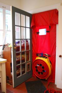 Blower Door Test &amp; Energy Audit | Evergreen Home Performance | Maine