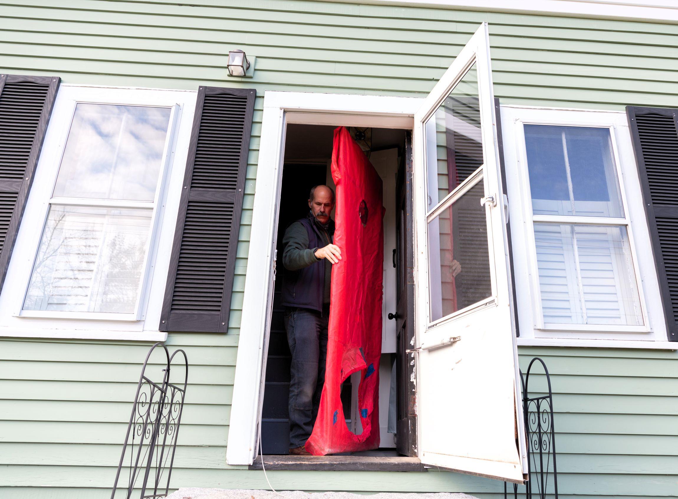 Evergreen Home Performance Energy Audit Blower Door Test Maine