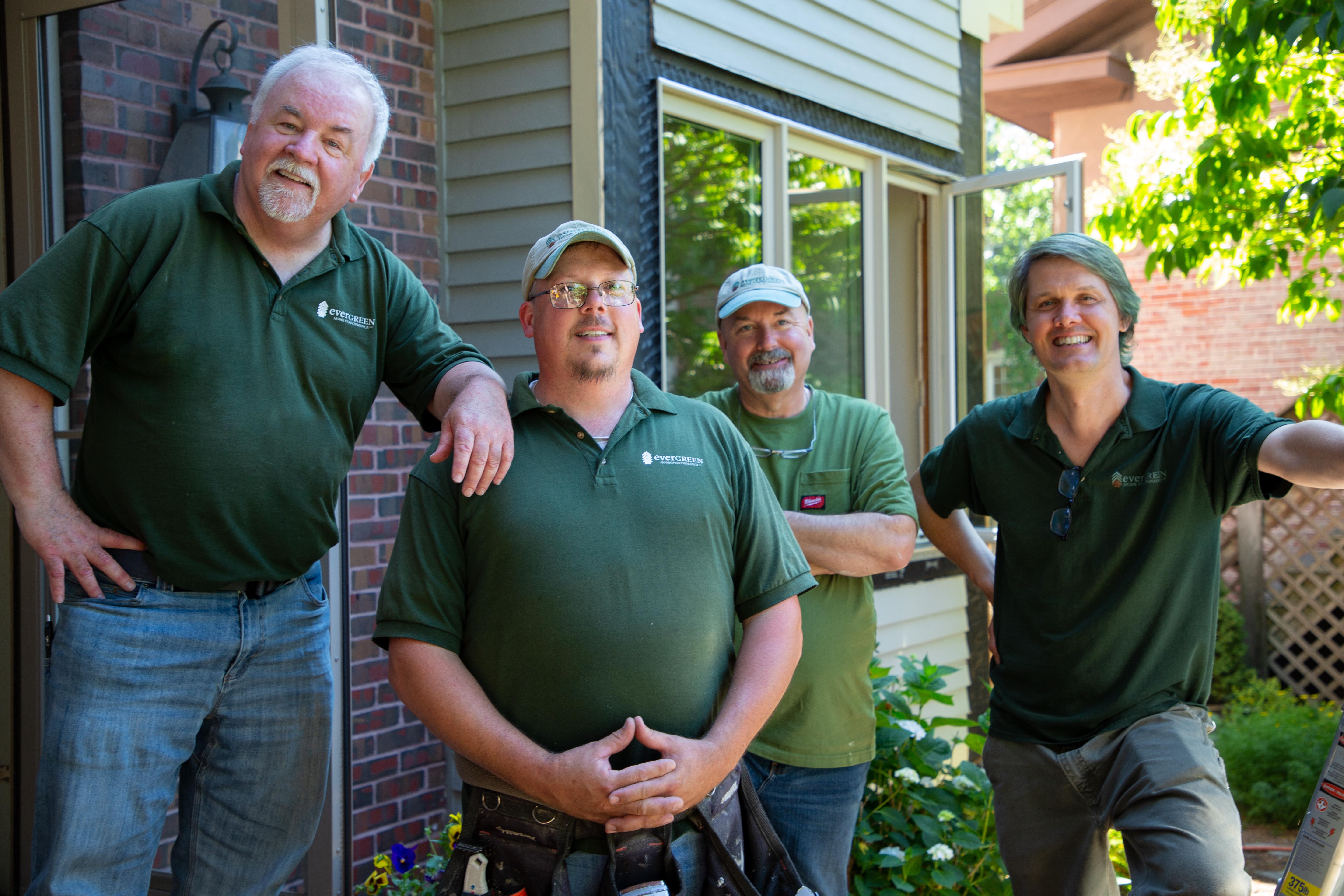 Evergreen Team On Site