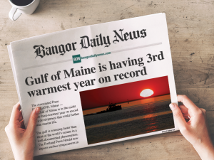 Bangor Daily newspaper header