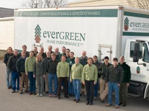 Evergreen Home Performance, window and door installation, ME