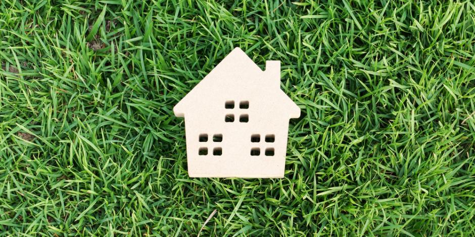 model house on green gas model house on green gas