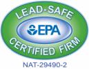 EPA Lead-Safe Certified logo for Evergreen Home Performance in Rockland, Maine.