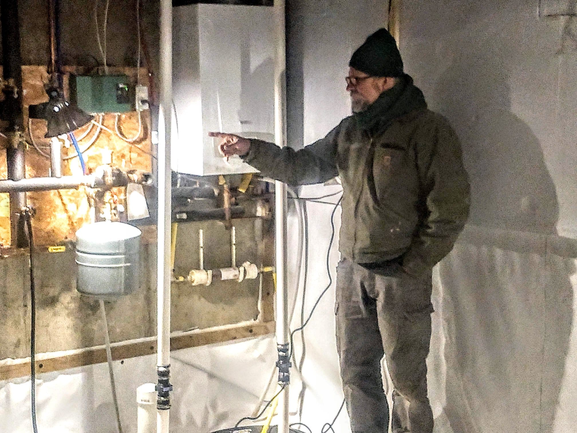 Evergreen Home Performance Walking Through A Water-Proofed Basement