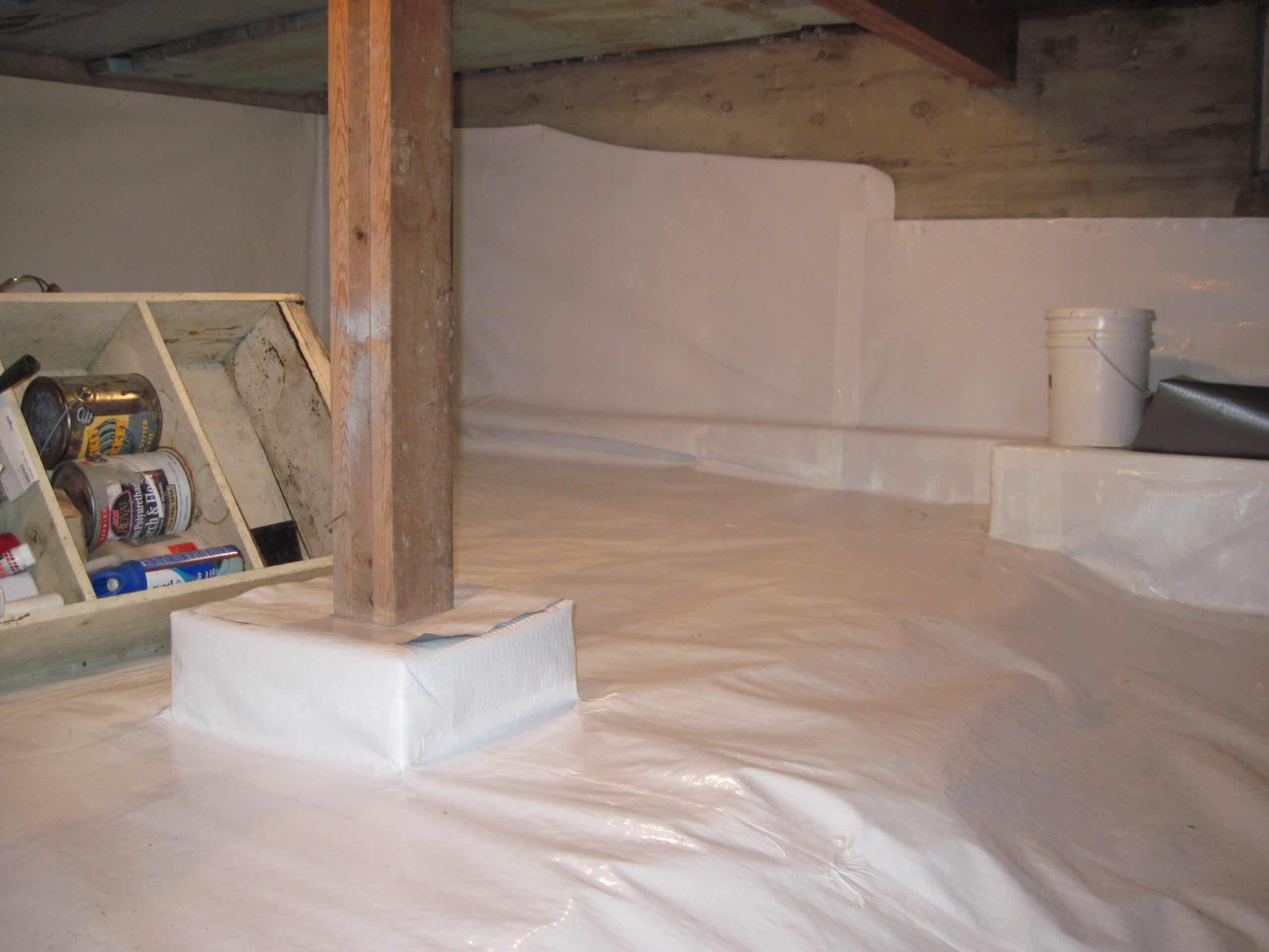 Crawl space encapsulation