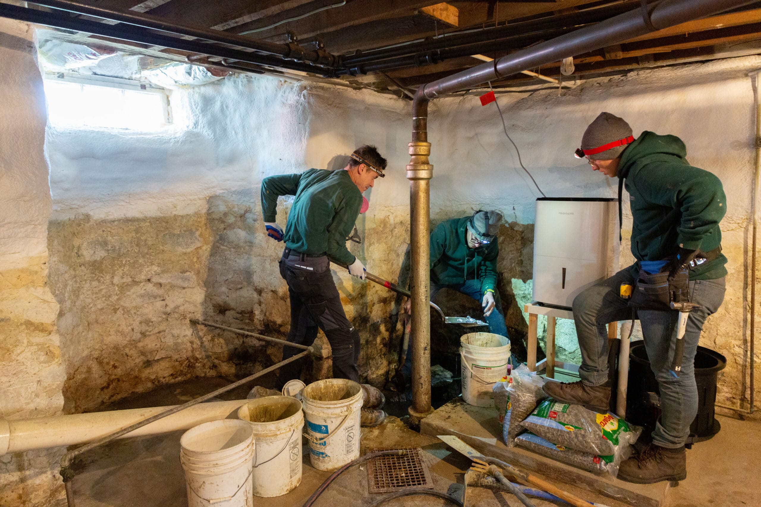 EHP employees at work