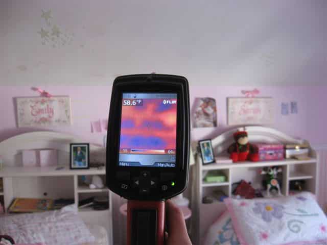 Thermal Imaging Camera In Bedroom